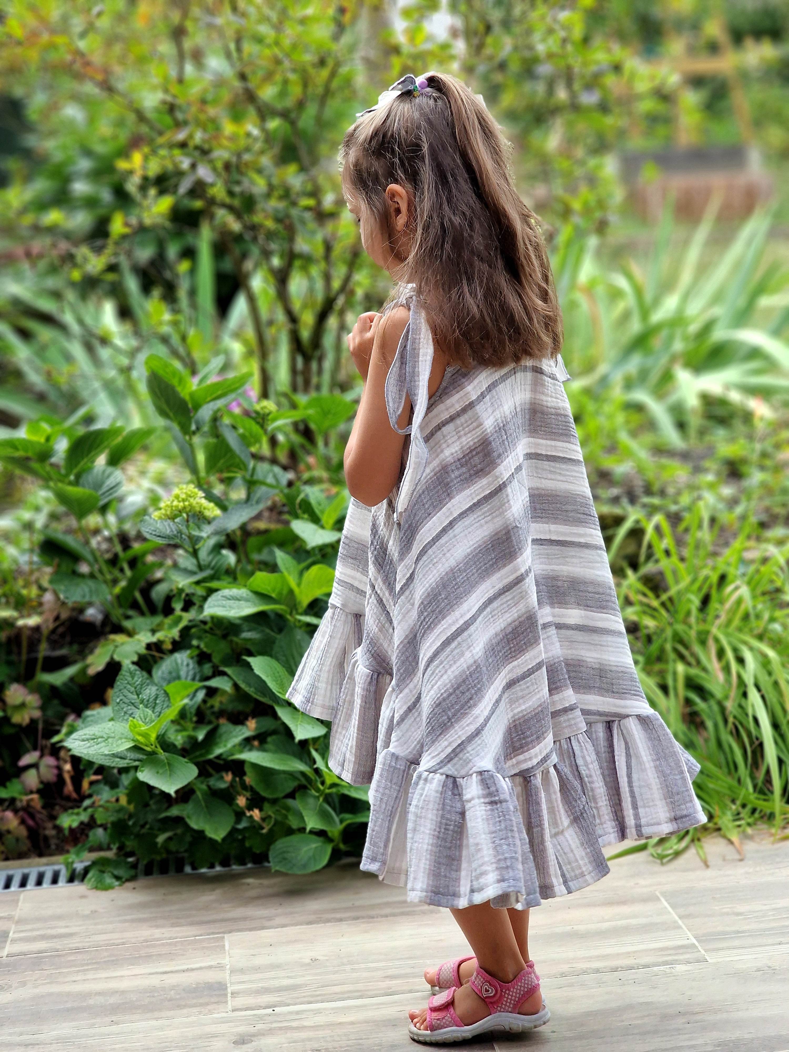 Schnittmuster Sommerkleid Charlotte Gr. 86-140 - Sewando