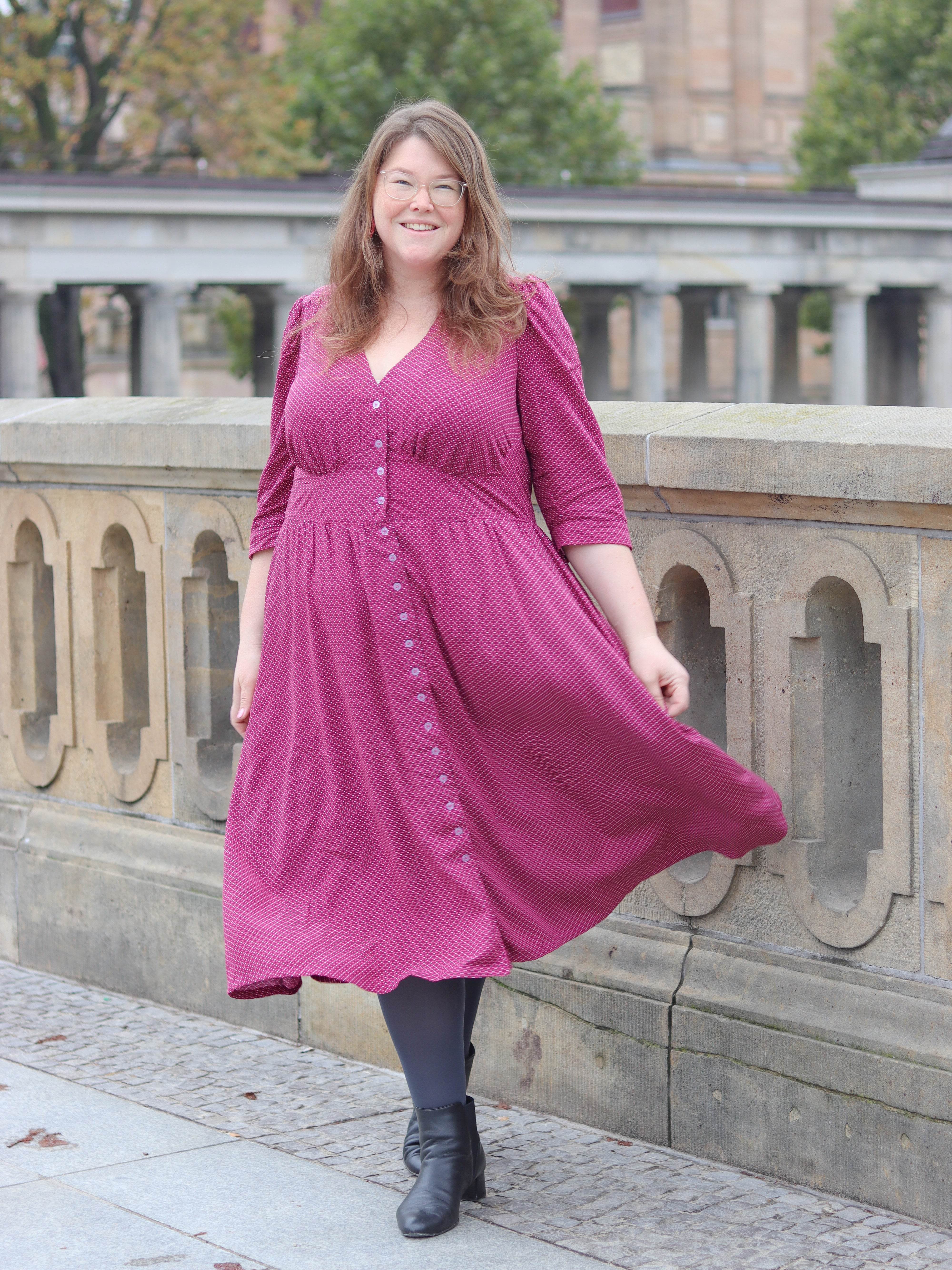 Schnittmuster Kleid Margret Gr. 34-50 - Sewando