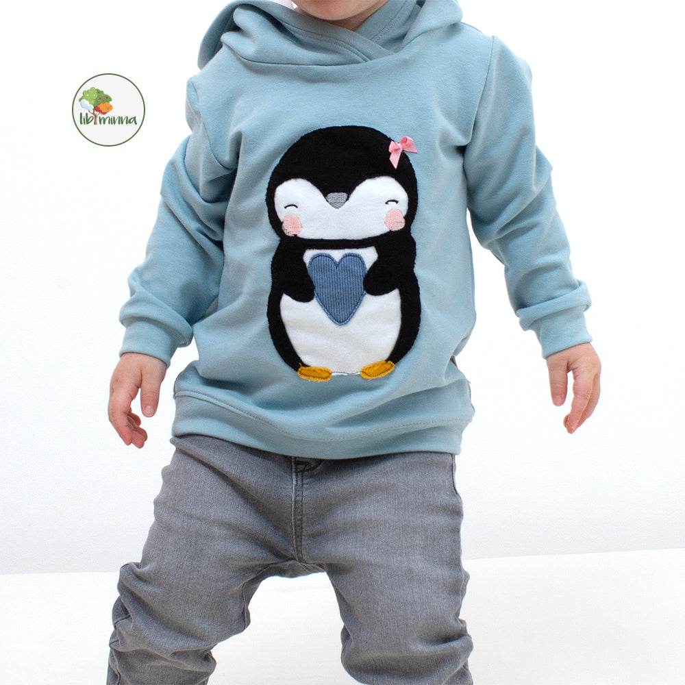 Basichoodie Bobby Schnittmuster 50-170 - Sewando