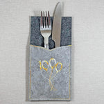 20x Stickdatei Ballonzahlen Satinstick - Sewando