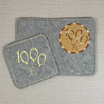 20x Stickdatei Ballonzahlen Satinstick - Sewando