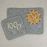 20x Stickdatei Ballonzahlen Satinstick - Sewando