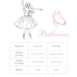Ballerina Stickdatei – Ausmalmotiv für Kinder & kreative Regentage - Sewando