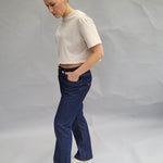 Schnittmuster Jeans, lockere Passform, high waist Jeans, Größe 36 - 50 - Sewando
