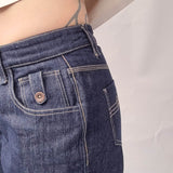 Schnittmuster Jeans, lockere Passform, high waist Jeans, Größe 36 - 50 - Sewando