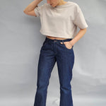 Schnittmuster Jeans, lockere Passform, high waist Jeans, Größe 36 - 50 - Sewando