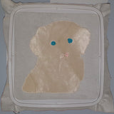 Stickdatei Applikation Golden Retriever "Muffin" - realistisch - FÜR HELLE & DUNKLE STOFFE
