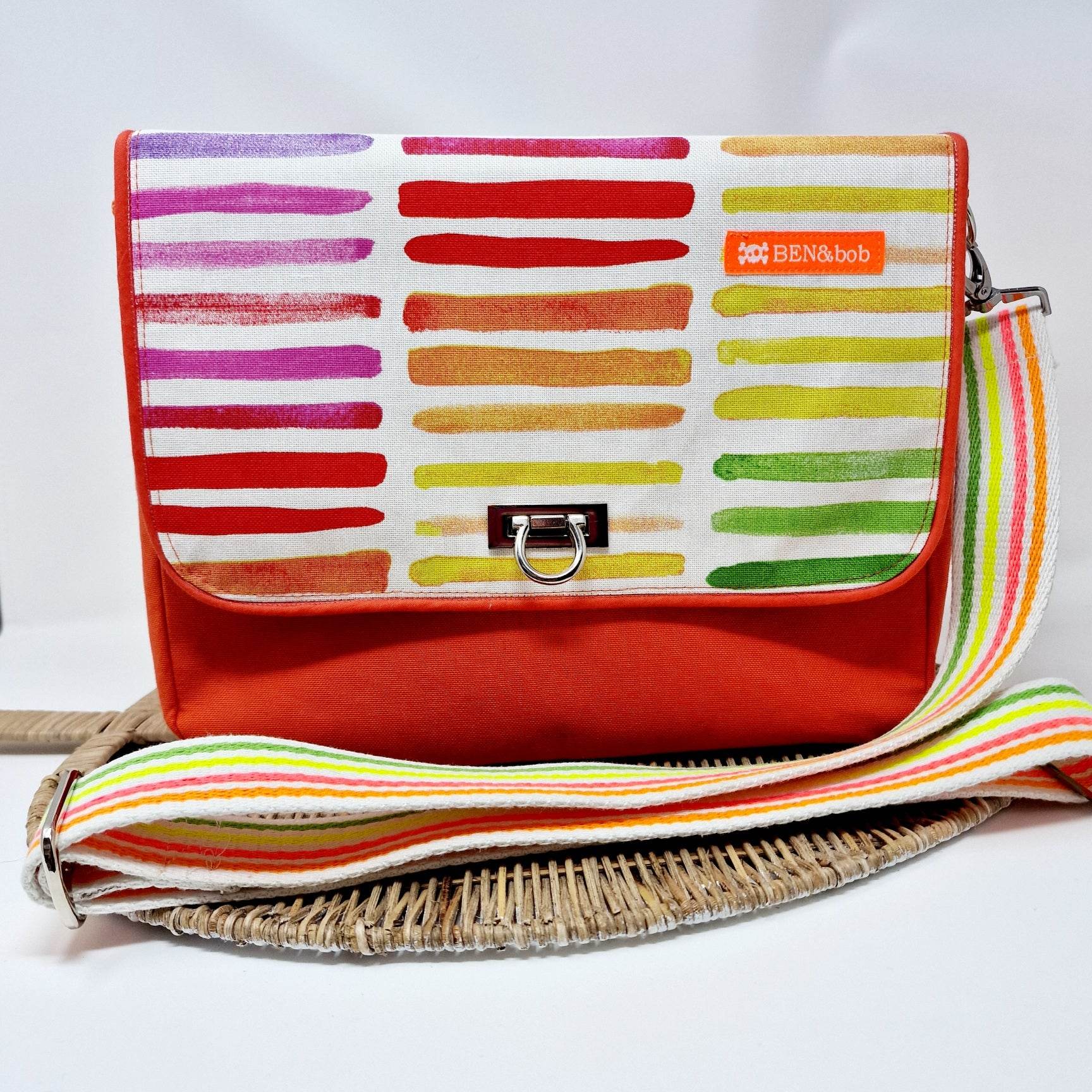 eBook CrossbodyBag WISCONSIN30 Nähanleitung Schnittmuster - Sewando