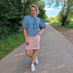 Schnittmuster Bluse POPPY - mit Puffärmeln und Variante Tunika und Kleid | Gr. 32-50 (PDF) - Sewando