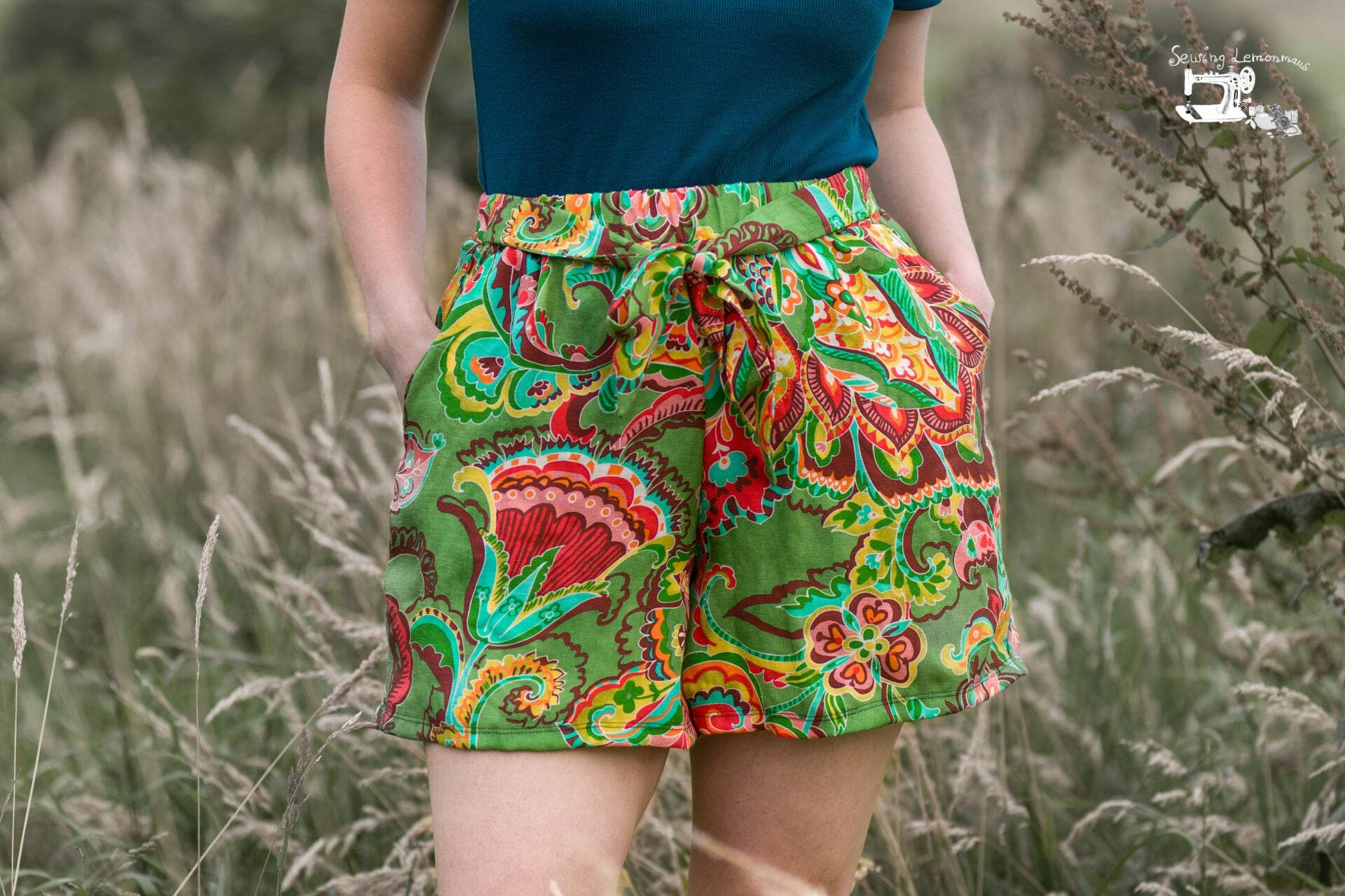 Schnittmuster EASY BREEZY SHORTS WOMAN 32-50 - Sewando