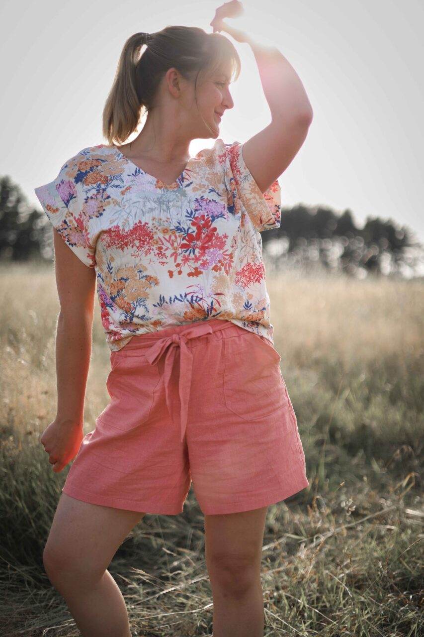 Schnittmuster EASY BREEZY SHORTS WOMAN 32-50 - Sewando