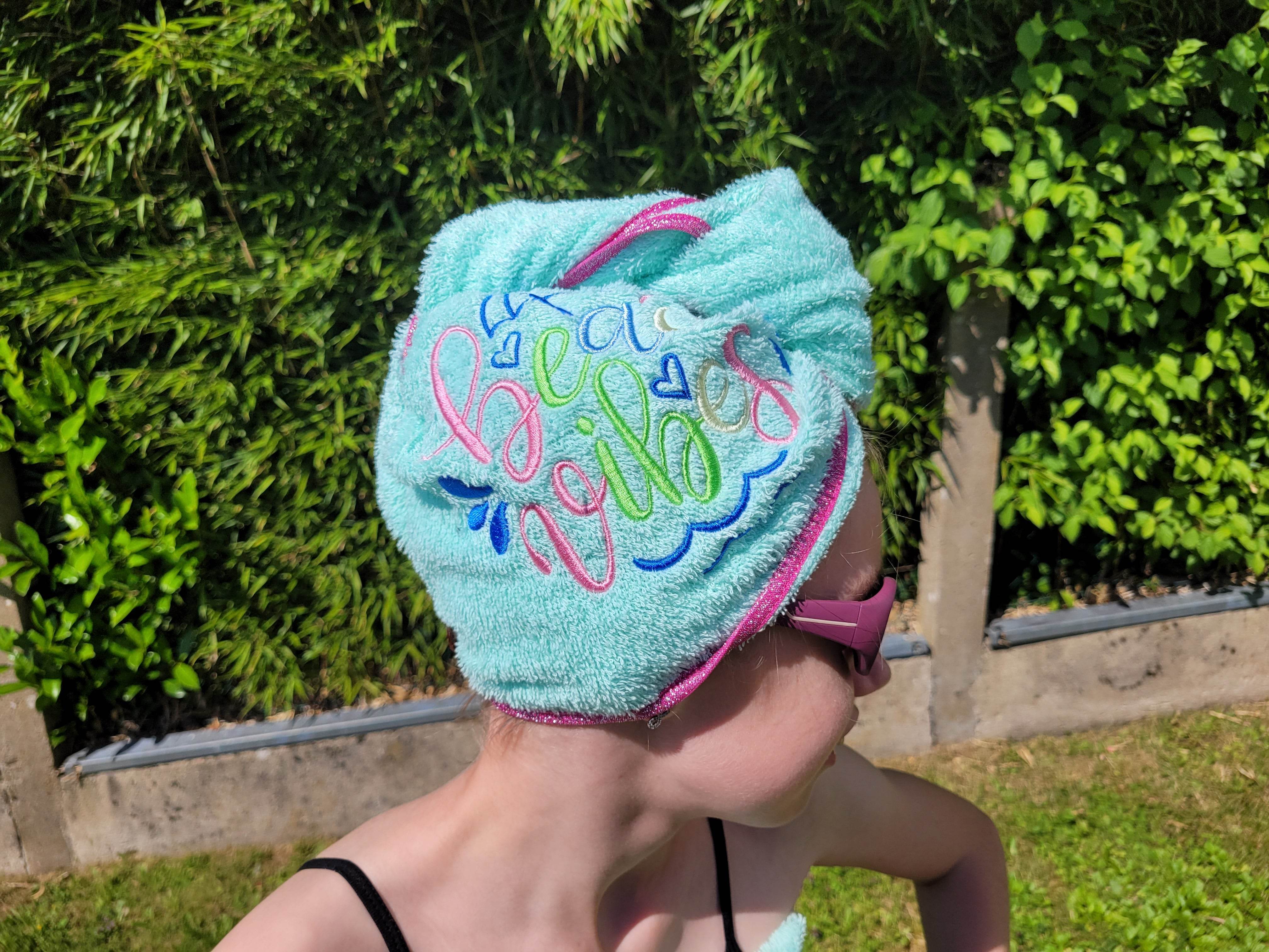 Schnittmuster *Bath Towel Set Splash Kids* Saunakilt, Handtuchturban Gr. 74-176 - Sewando