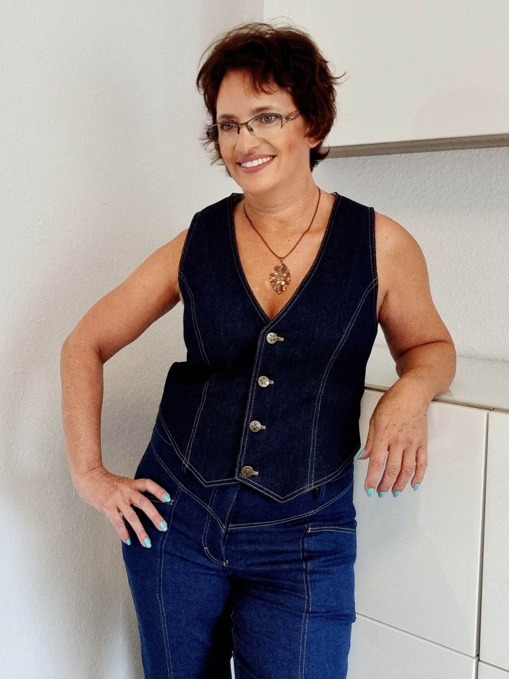 MØN.weste | Damen | 32-52 | Schnitt : - Sewando