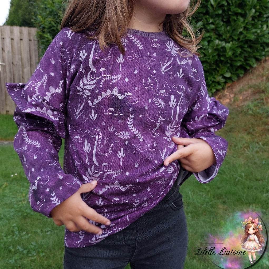 Schnittmuster Ärmel Add-on Bee Relaxed Größe 56-176 - Sewando