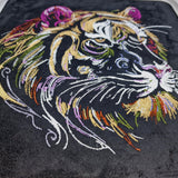 Stickdatei Tiger "Jupiter" - realistisch - FÜR DUNKLE STOFFE