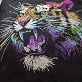 Stickdatei Tiger "Ervin" - realistisch - FÜR DUNKLE STOFFE