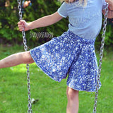 (Hosen)Rock Räuberprinzessin Gr.50-158 Schnittmuster [ DIN A4 & A0 PASSFORMSYSTEM (27,5cm bis 87,5cm BU) - Sewando