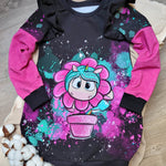 Schnittmuster *Big Grid Hoodiekleid Ballonkleid* #Kleid Gr. 62-176 - Sewando
