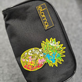 Stickdatei Ananas - Anatrocken REDWORK in 7 Größen (10x10 - 20x36) Polygon Stil modernes Lineart