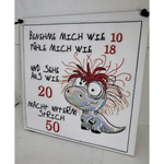 Crazy Dino ITH Schild Applikation Stickdatei Motive in 4 Größen - Sewando