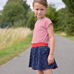 (Hosen)Rock Räuberprinzessin Gr.50-158 Schnittmuster [ DIN A4 & A0 PASSFORMSYSTEM (27,5cm bis 87,5cm BU) - Sewando