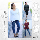 Schnittmuster Ebook Zipfelshirt ESIO Gr. 34-56