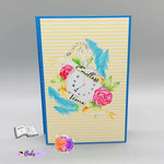 Digiset Blumen Taschenuhr Plotten, Sublimation, Drucken - Sewando
