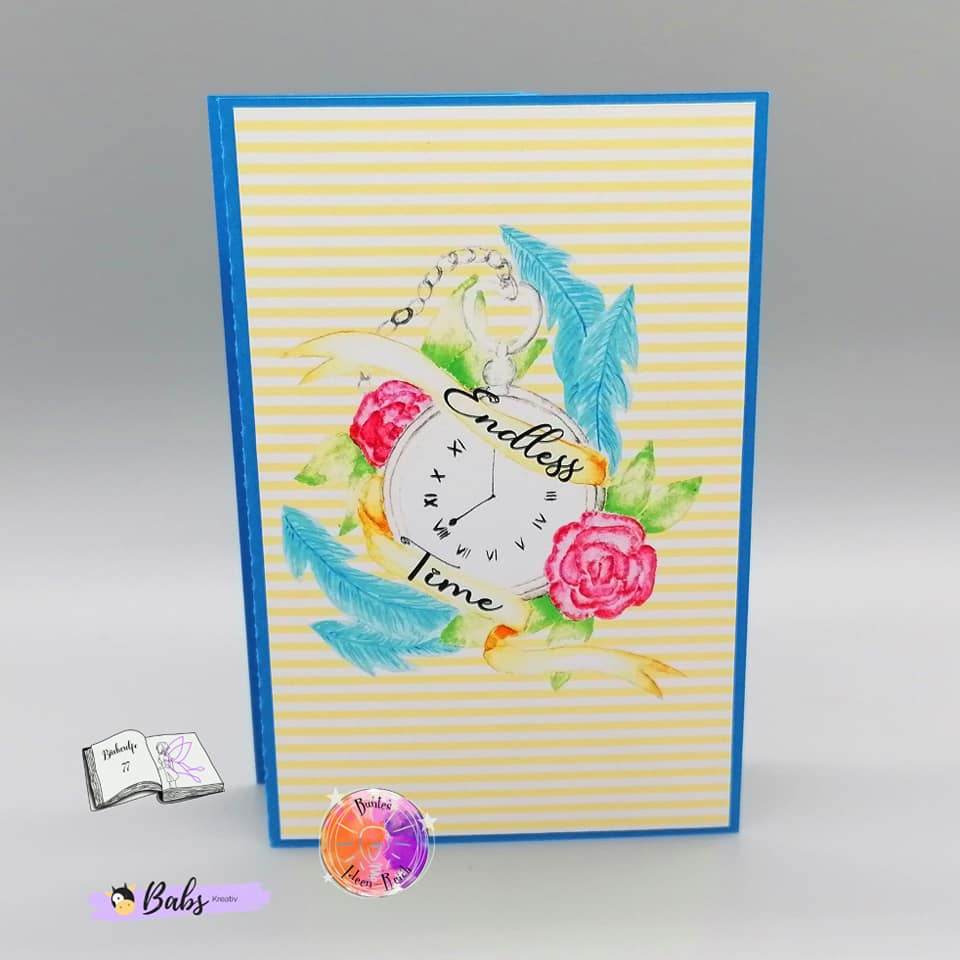 Digiset Blumen Taschenuhr Plotten, Sublimation, Drucken - Sewando