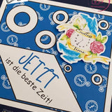 Digiset Blumen Taschenuhr Plotten, Sublimation, Drucken - Sewando