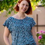 Schnittmuster Volant - Shirt LATISANA Gr. 34-54 : - Sewando