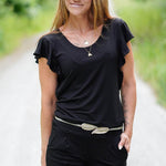 Schnittmuster Volant - Shirt LATISANA Gr. 34-54 : - Sewando