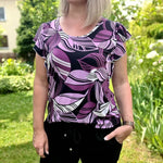 Schnittmuster Volant - Shirt LATISANA Gr. 34-54 : - Sewando