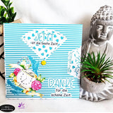 Digiset Blumen Taschenuhr Plotten, Sublimation, Drucken - Sewando