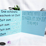 Digiset Blumen Taschenuhr Plotten, Sublimation, Drucken - Sewando