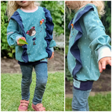 Schnittmuster Bubblegum Gr. 80 bis 164