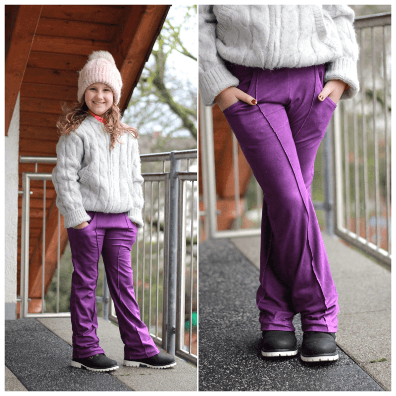 Schnittmuster Hose Babsi Gr. 80 bis 152 - Sewando