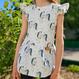 Schnittmuster Kleid / Tunika Raffsucht Gr. 80-140 - Sewando