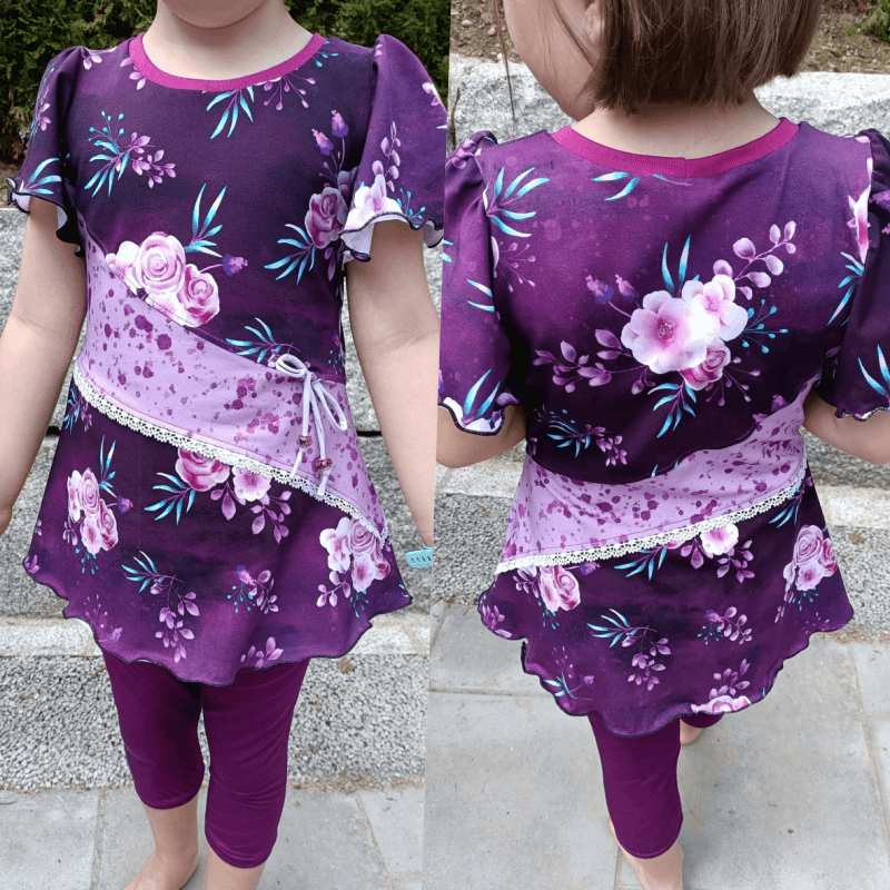 Schnittmuster Kleid Angel Gr. 80 bis 152 - Sewando