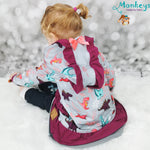 Schnittmuster Aya Pullover Kleid Gr. 80 bis 152 - Sewando