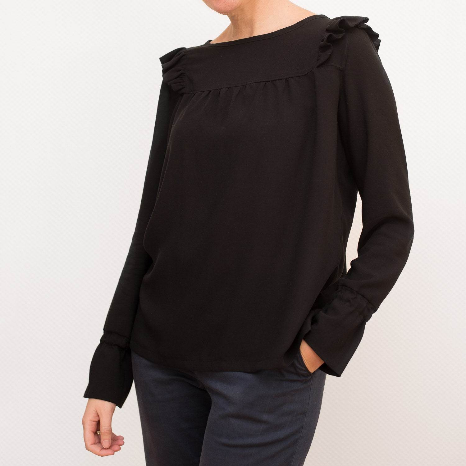 Schnittmuster »LaNanna Blouse« (32–46) Bluse - Sewando