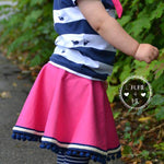 (Hosen)Rock Räuberprinzessin Gr.50-158 Schnittmuster [ DIN A4 & A0 PASSFORMSYSTEM (27,5cm bis 87,5cm BU) - Sewando