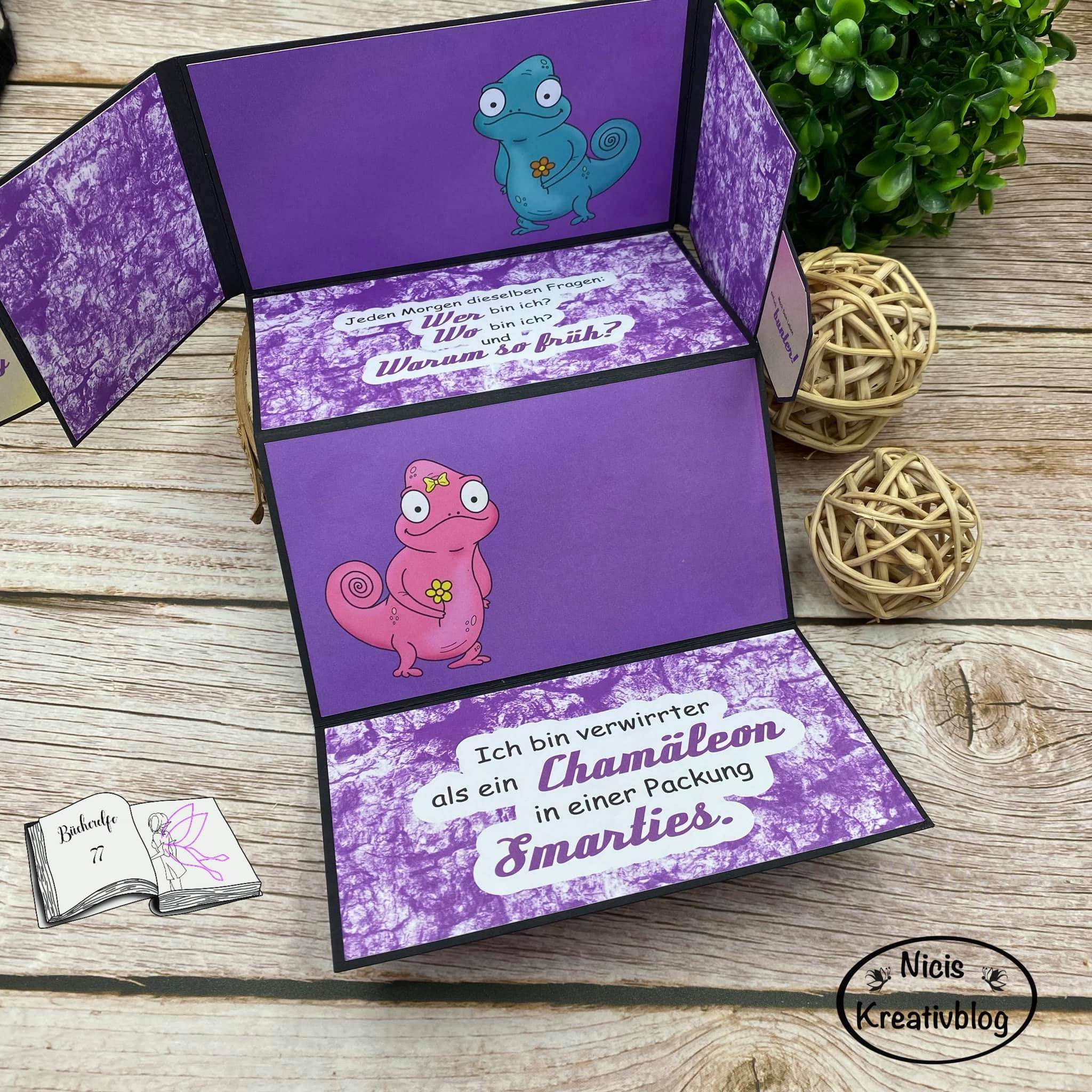 Digiset Chamäleon Plotten, Sublimation, Drucken - Sewando