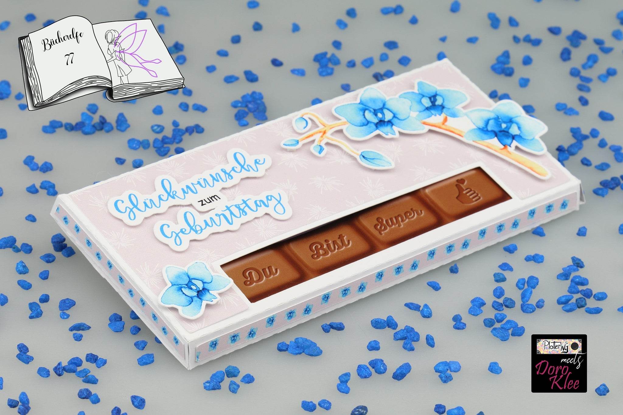 Digiset Orchidee Plotten, Sublimation, Drucken - Sewando
