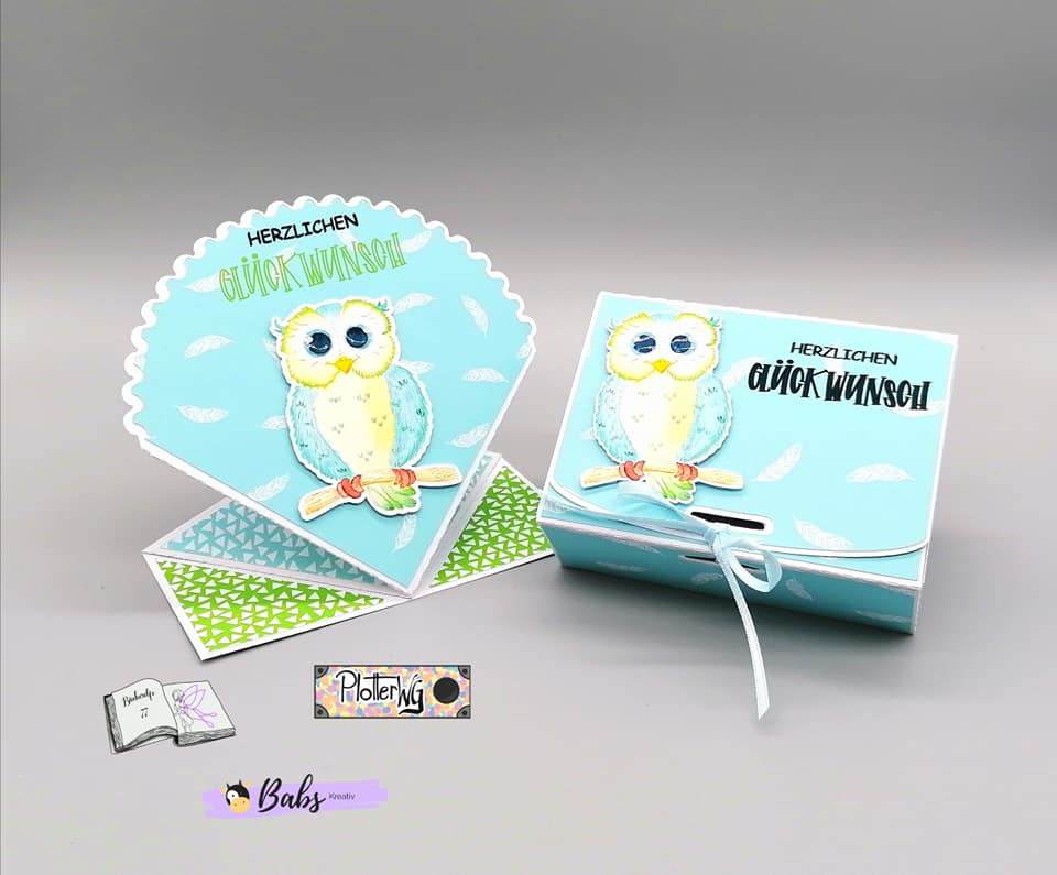 Digiset Eule Errol Plotten, Sublimation, Drucken - Sewando