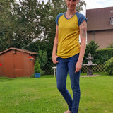 E-Book Raglanshirt MissRaglana Wolleseide 32-52 Schnittmuster - Sewando