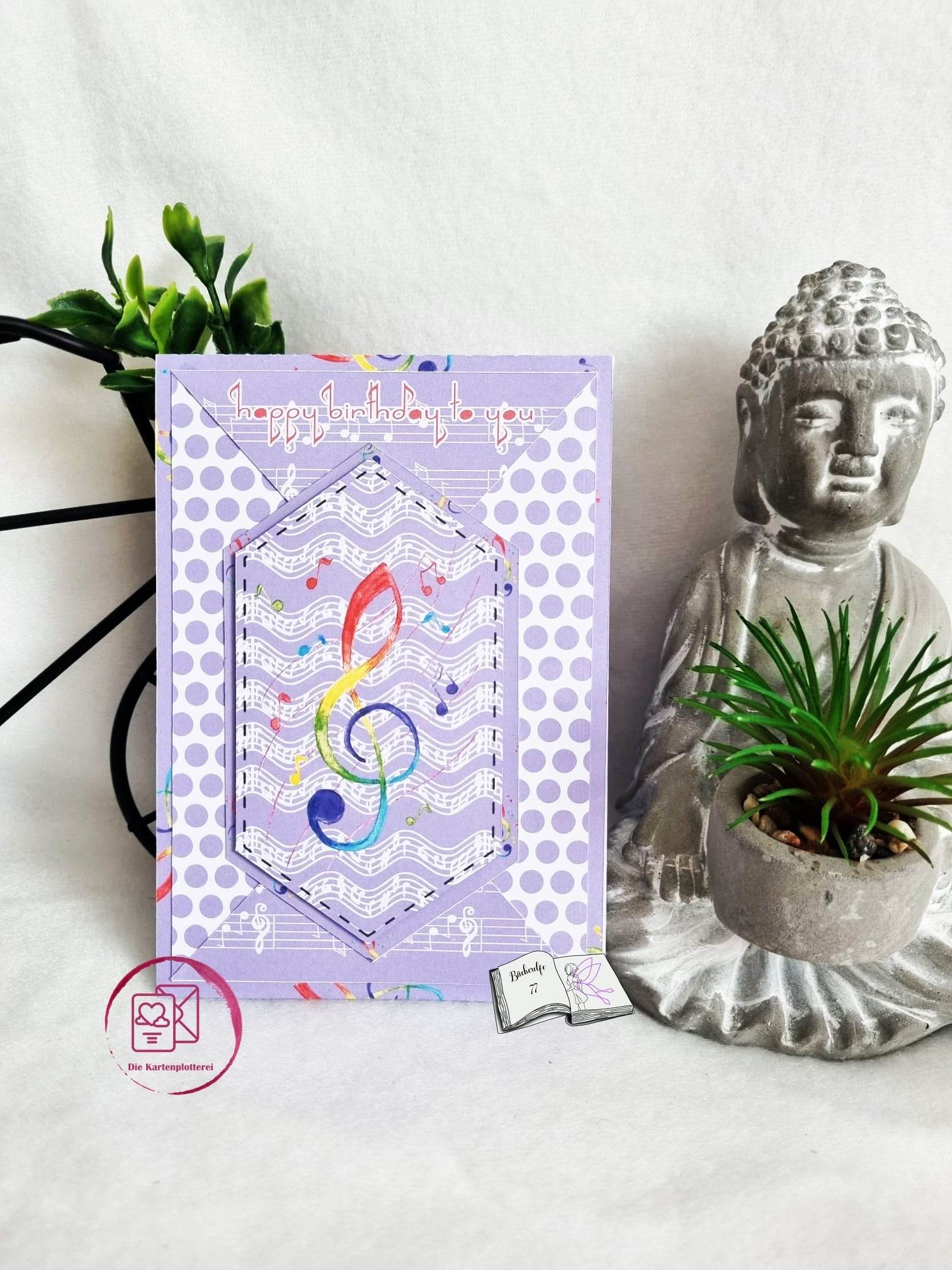 Digiset Notenschlüssel Plotten, Sublimation, Drucken - Sewando