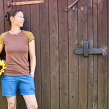 E-Book Raglanshirt MissRaglana Wolleseide 32-52 Schnittmuster - Sewando
