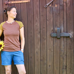 E-Book Raglanshirt MissRaglana Wolleseide 32-52 Schnittmuster - Sewando