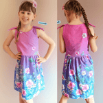 Schnittmuster Kleid Alilly Gr. 80 bis 152 - Sewando