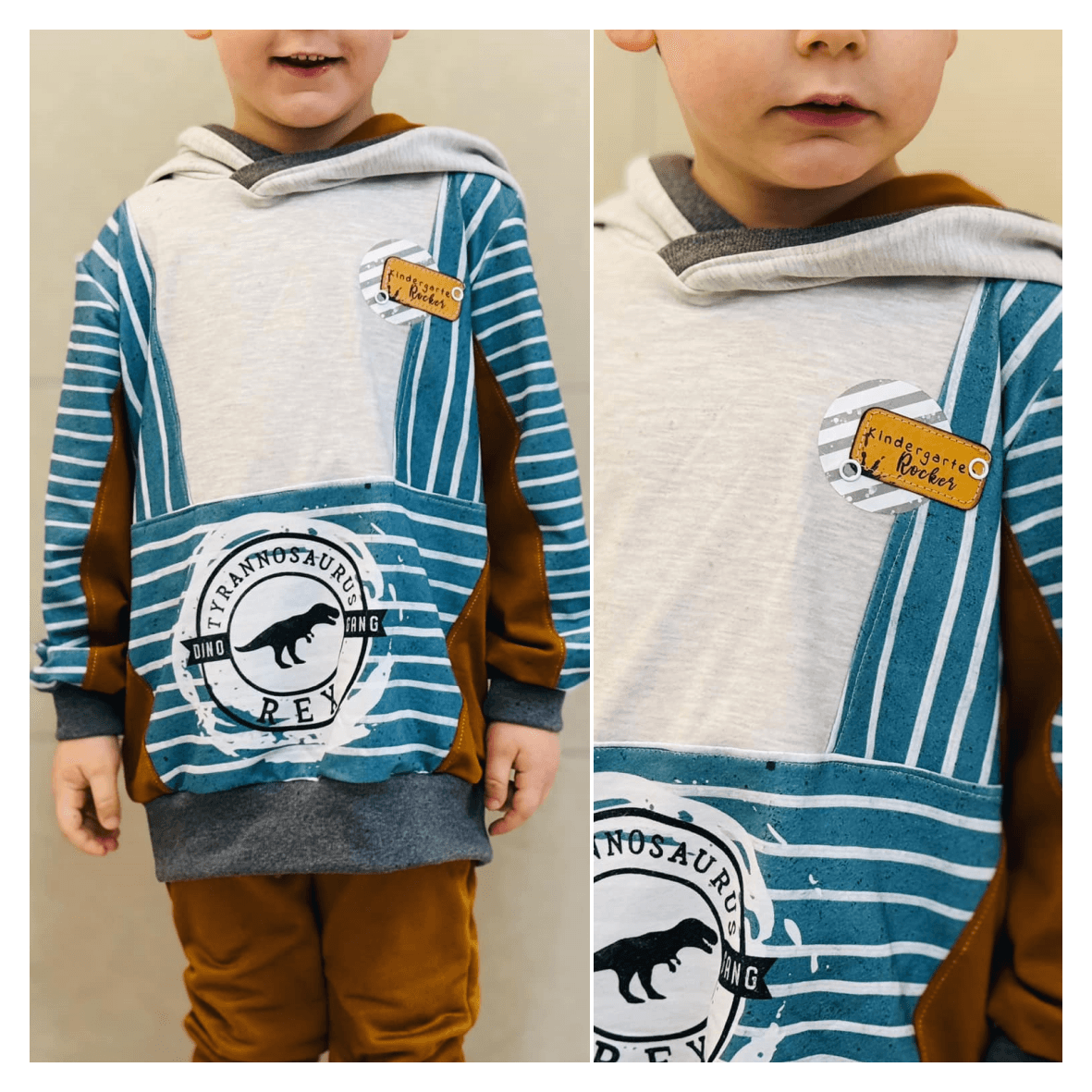 Schnittmuster Pullover Hoodie Bexx Gr. 80 bis 152 - Sewando